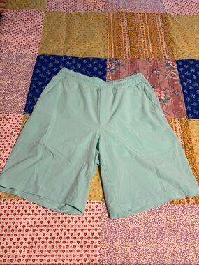 lululemon athletica Men’s Mint Green Athletic Shorts